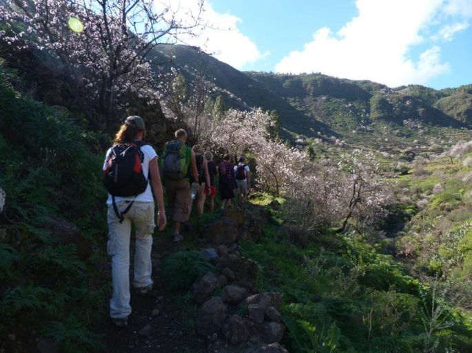 Gran Canaria bjuder även på vandringsleder som sträcker sig 800 km runt